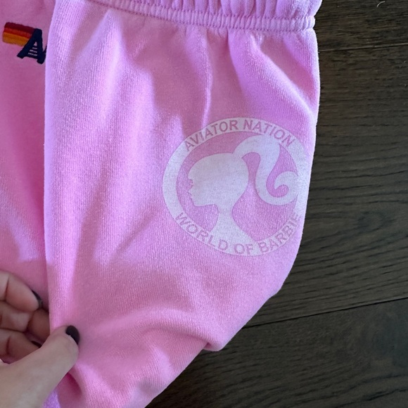 Aviator nation world of Barbie limited edition collaboration set sweatshirt - Picture 3 of 5